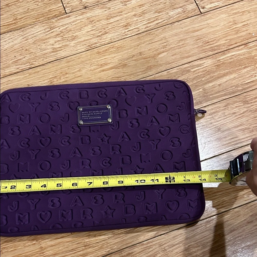 Marc by Marc Jacobs Embossed Purple Tablet Sleeve